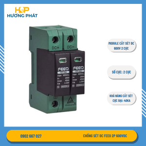 Chống sét DC FEEO 2P 600VDC