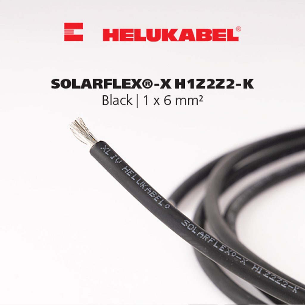 Dây cáp solar 6mm2 hãng Helukabel