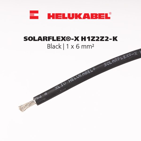 Dây cáp solar 6mm2 hãng Helukabel