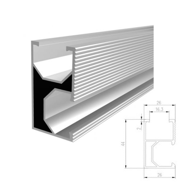 Thanh rail nhôm 4200mm