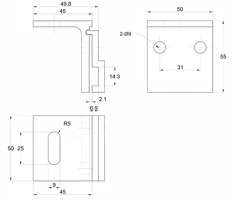 Kẹp maxseam dùng cho tole Seamlock