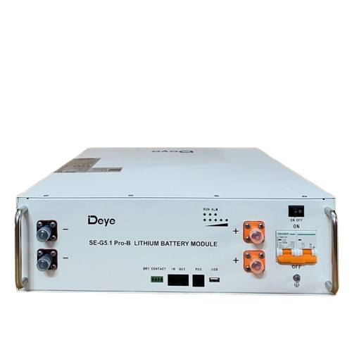 Pin Lưu Trữ Lithium Deye áp thấp SE-G5.1 Pro-B | 51.2V-100Ah