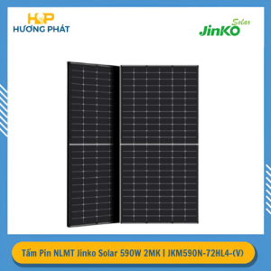 Tấm Pin Năng Lượng Mặt Trời JINKO 590W 2 Mặt Kính | JKM590N-72HL4-(V)