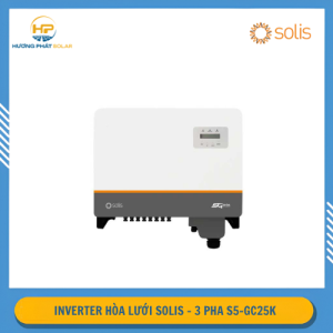 Inverter Hòa Lưới Solis 25kW 3 Pha S5-GC25K – 3 MPPT, PV 37.5kWp