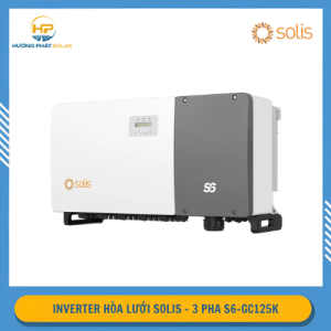 Inverter Hòa Lưới Solis 125kW 3 Pha S6-GC125K – 10 MPPT, 20 String