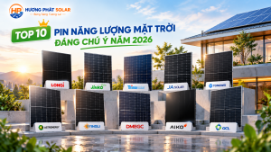 Top 10 pin năng lượng mặt trời
