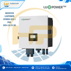Inverter Hybrid Luxpower GEN-LB-EU 8K 8kW 1 Pha – 2 MPPT, Pin 48V, Cổng GEN