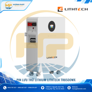 Pin lưu trữ Lithium LITHTECH TR8500WX 16.076kWh – 51.2V 314Ah, DoD 90%