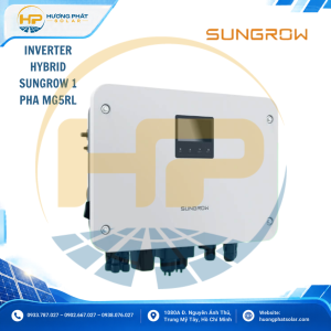 Inverter Hybrid Sungrow MG5RL 5kW 1 Pha – 2 MPPT, Pin Lưu Trữ 48V