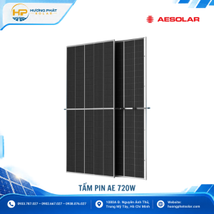 Tấm pin AE Solar 720W AE CME-132BDS-720W