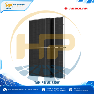 Tấm pin AE Solar 720W AE CME-132BDS-720W