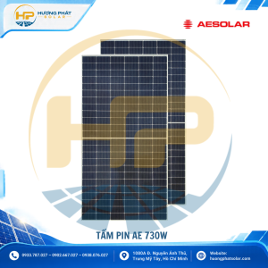 Tấm pin AE Solar 730W AE CME-132BDS-730W