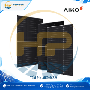 Tấm pin AIKO 665W AIKO-A665-GRH66Dw |