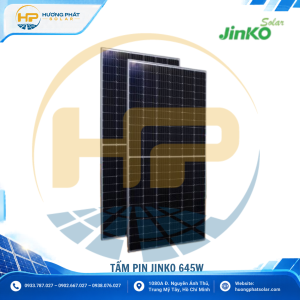 Tấm pin Jinko Solar 645W JKM645N-78HL4-BDV