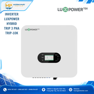 Inverter Hybrid Luxpower TriP-10K 10kW 3 Pha – 2 MPPT, Pin Lưu Trữ 100–700V