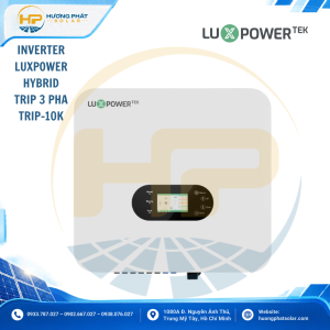 Inverter Hybrid Luxpower TriP-10K 10kW 3 Pha – 2 MPPT, Pin Lưu Trữ 100–700V